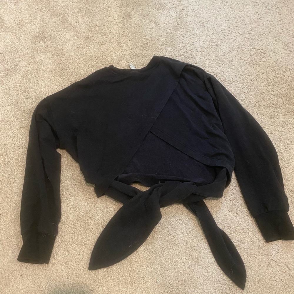 Athleta sweat shirt, tie back